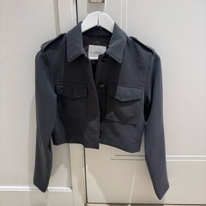 Aritzia Wilfred dark gray jacket coat